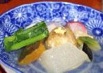 大和野菜「粟」のお料理